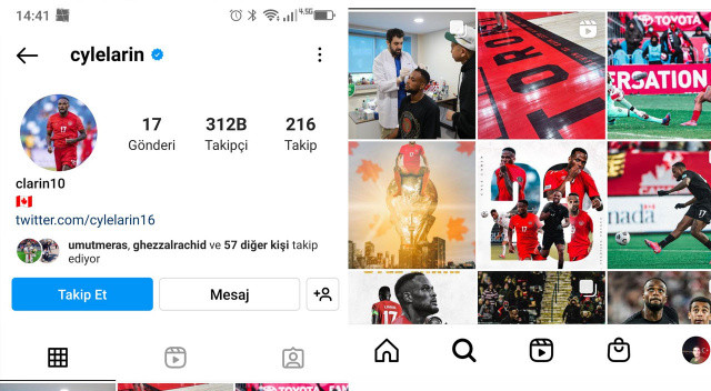 Larin, Instagram hesabından tüm Beşiktaş formalı fotoğraflarını sildi.
Gökhan Gönül bile Fenerbahçe'den Beşiktaş'a transfer olduğunda eski fotoğraflarını silmememişti.
Kanadalı yıldızına Beşiktaş taraftarından