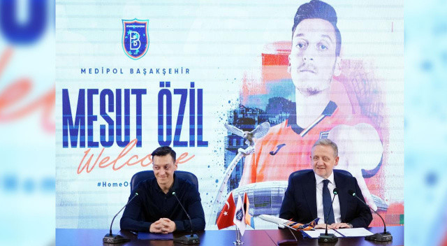Fenerbahçe ile sözleşmesini karşılıklı olarak fesheden başarılı futbolcu Mesut Özil, Fatih Terim Stadı’nda düzenlenen imza töreniyle kendisini M.Başakşehir'e 1+1 yıllığına bağlayan sözleşmeye imza attı. Törene Başakşehir Başkanı Göksel Gümüşdağ ve Mesut Özil yanı sıra Özil ailesi ile turuncu-lacivertli kulübün yöneticileri ve çok sayıda basın mensubu katılım gösterdi.