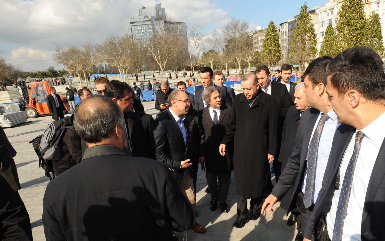 Cumhurbaşkanı Erdoğan Taksim'de Cumhurbaşkanı Erdoğan Taksim'de