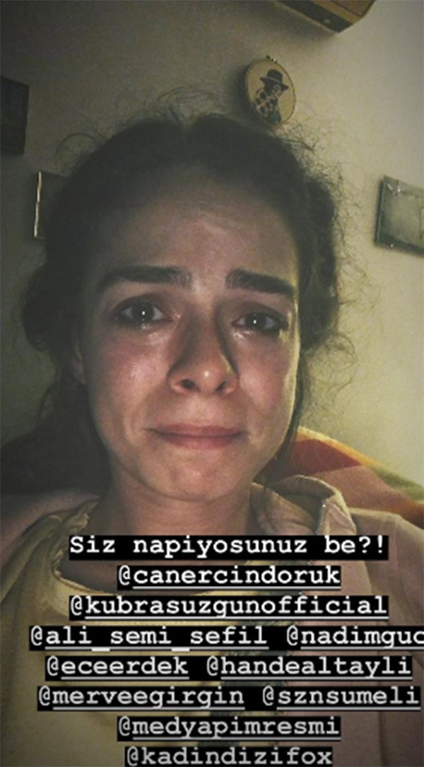 Özge Özpirinçci gözyaşlarına boğuldu