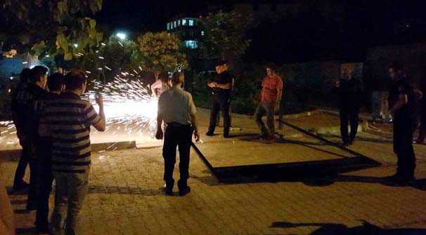 Suruç'ta tepki çeken tabela kaldırıldı