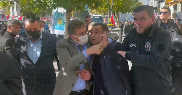 İYİ Partili Lütfü Türkkan, şehit yakınına küfür etti