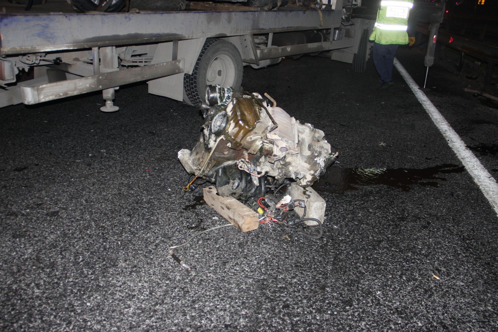 E-5'te feci kaza: 1 ölü, 4 yaralı