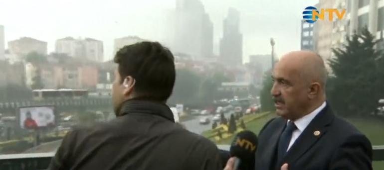 AK Partili vekil çok vahim tabloyu anlatıyordu, kaza canlı yayında oldu