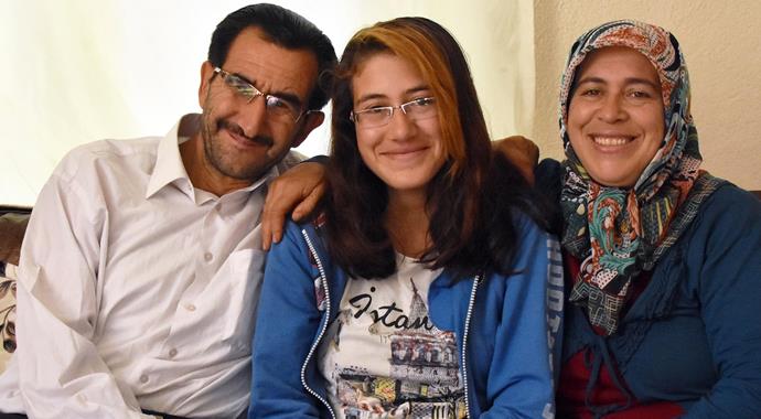 Meryem bulunup ailesine teslim edildi