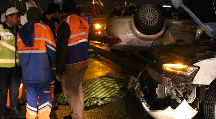 Sefaköy'de kaza: 1 ölü var