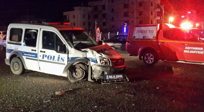 Adıyaman’da 6 araç birbirine girdi