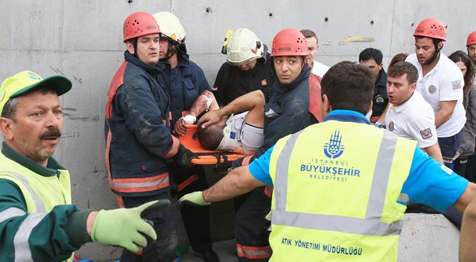 Bayrampaşa'da feci kaza: 1 yaralı
