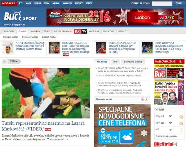 Sırplar ayağa kalktı! 'Futbolcumuza saldırdı'