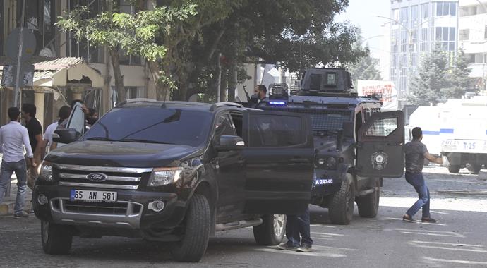 Van'da şiddetli patlama