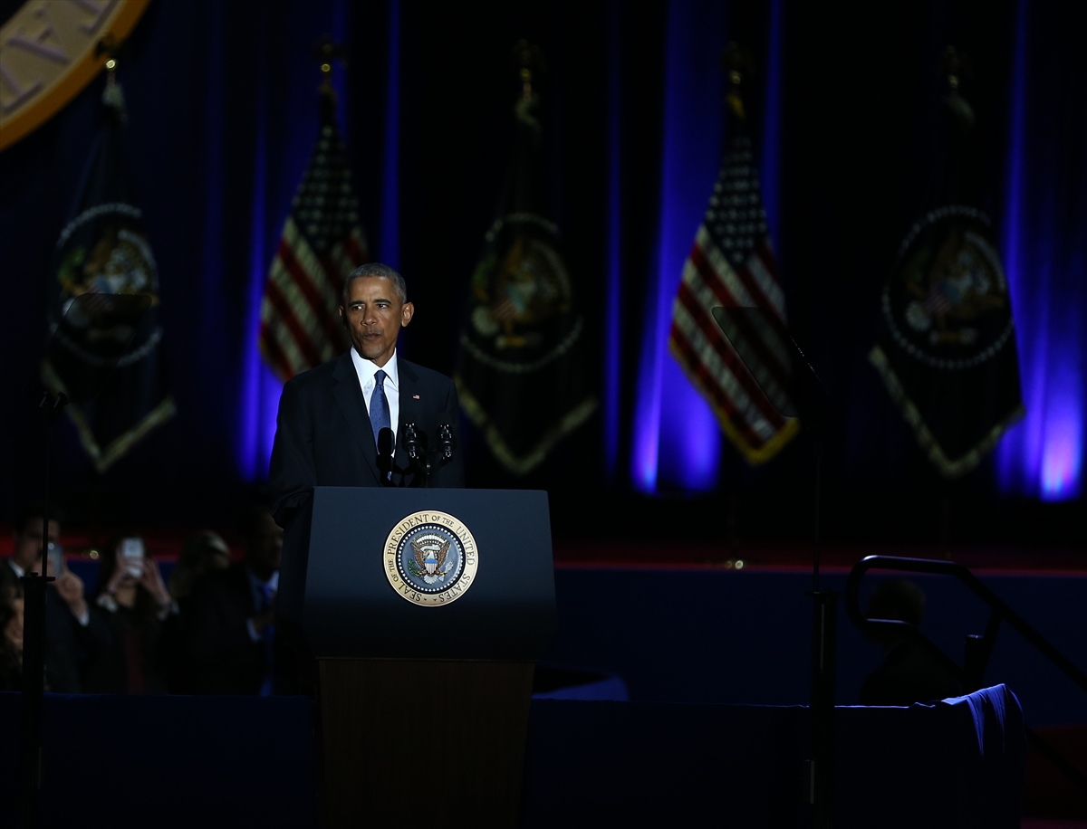 ABD Başkanı Obama veda etti!