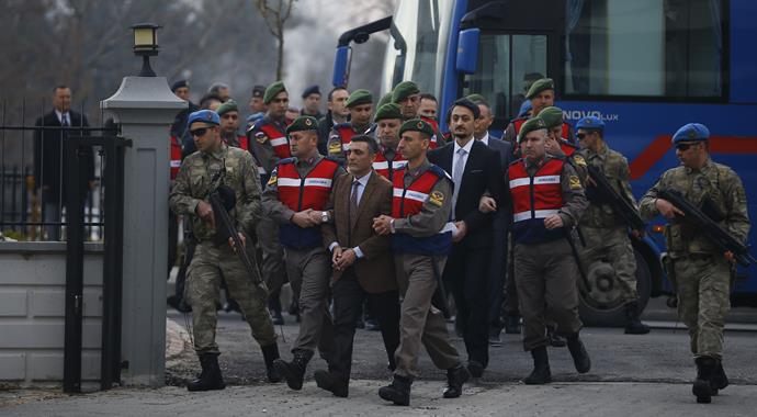 Erdoğan'a Suikast Timi mahkemeye getirildi