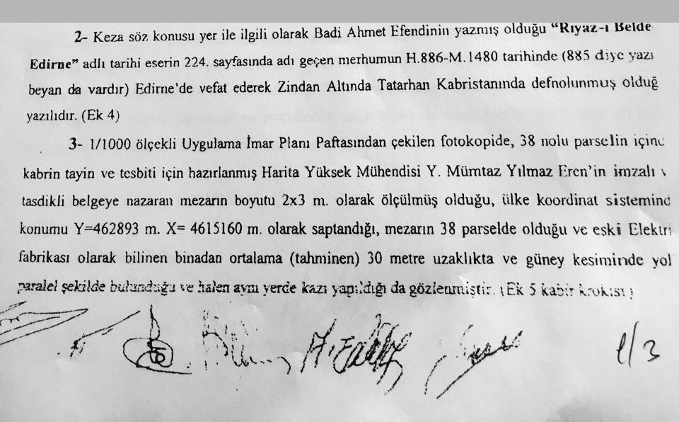 Edirne Belediyesi yanlışta ısrar ediyor oysa, kazı da gösteriyor yazı da