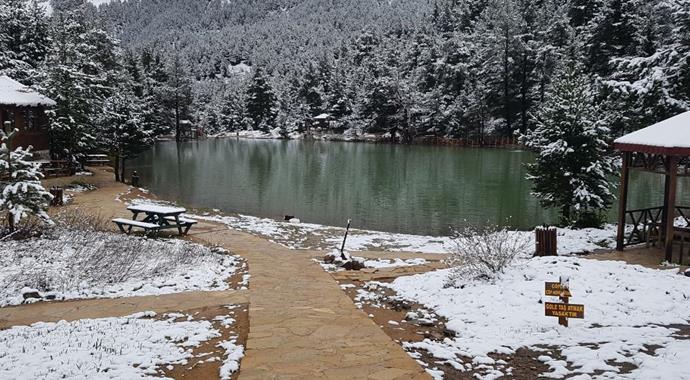 Gümüşhane'ye kar sürprizi