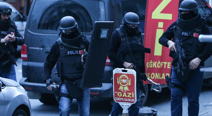 İstanbul'da terör operasyonu