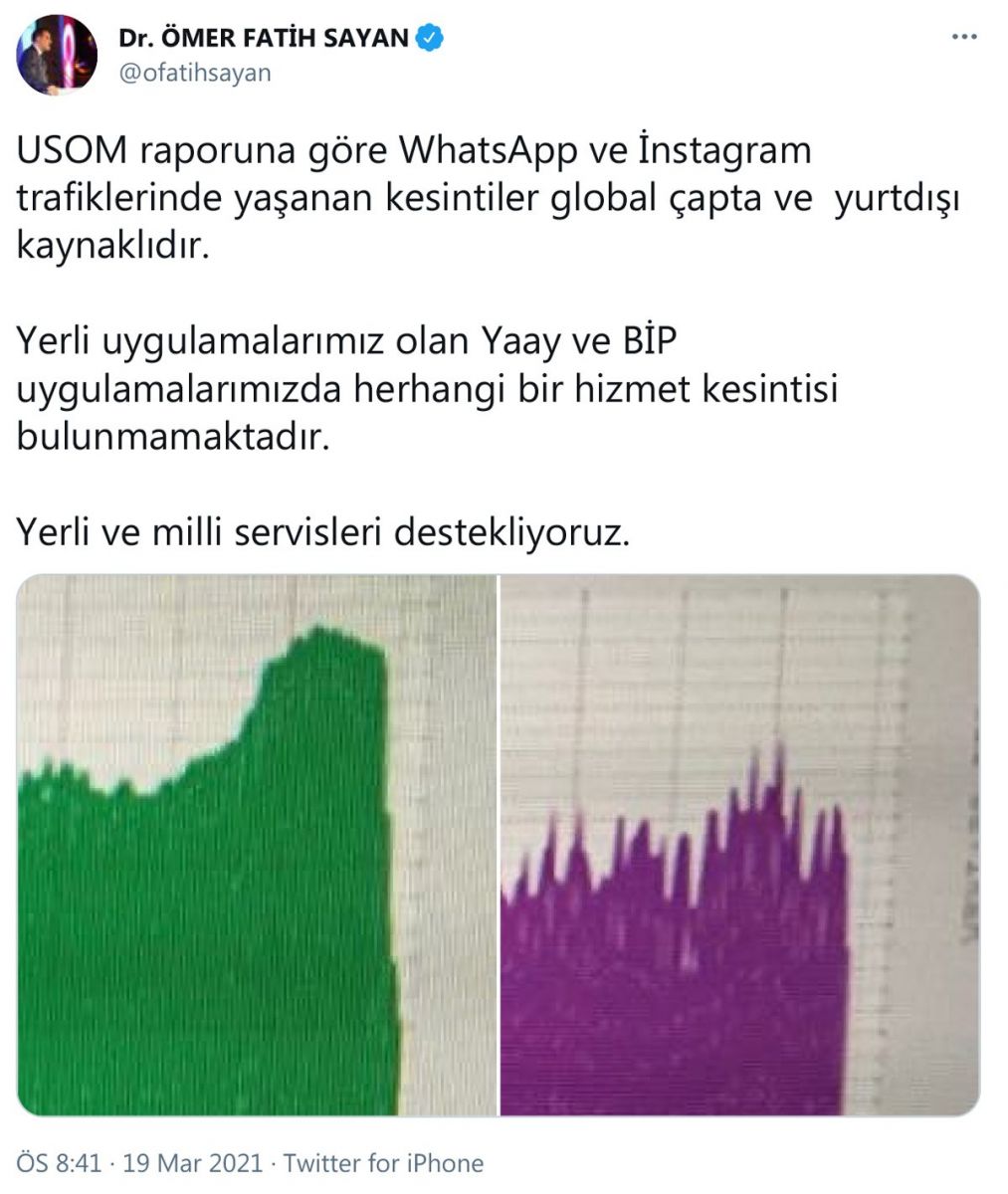 WhatsApp ve Instagram çökmüştü, ilk açıklama geldi