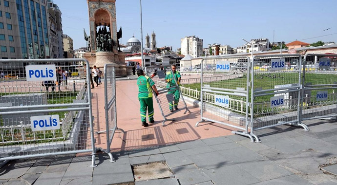 Gezi Parkı kapatıldı
