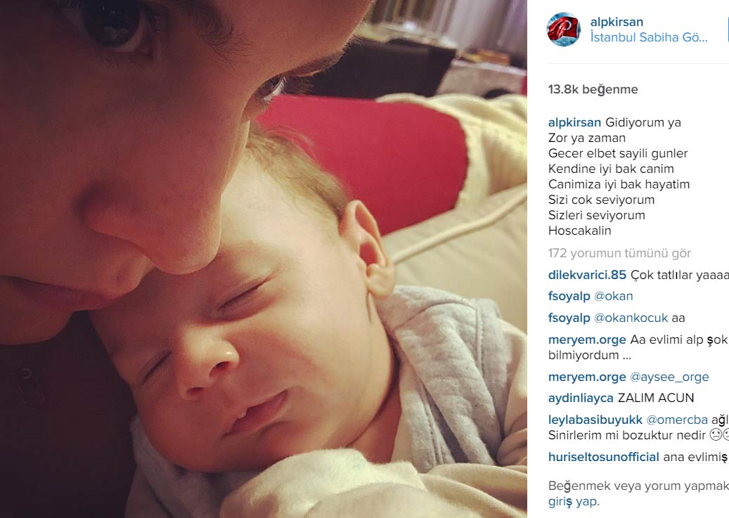 Zeynep Kırşan'dan eşi Alp Kırşan'a duygusal veda