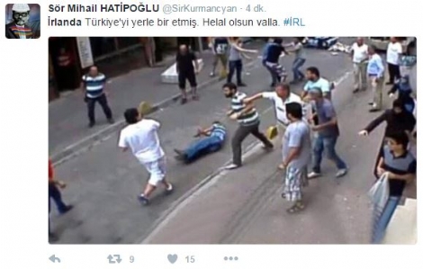 Veda geyiği: İrlandalı bitti demeden bitmez