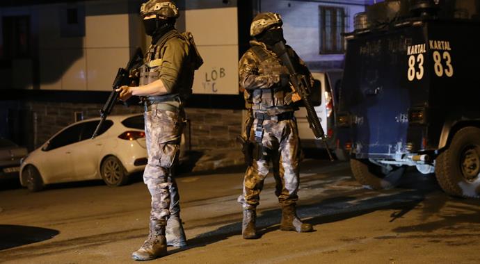İstanbul'da terör örgütü DHKP-C'ye operasyon