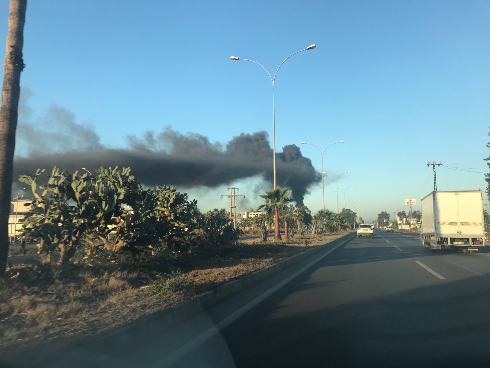 Adana’da fabrika yangını