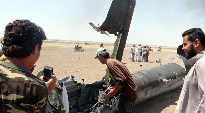 Rus helikopteri düşürüldü: 5 ölü var