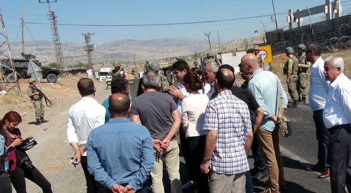 Figen Yüksekdağ Şırnak'a giremedi!