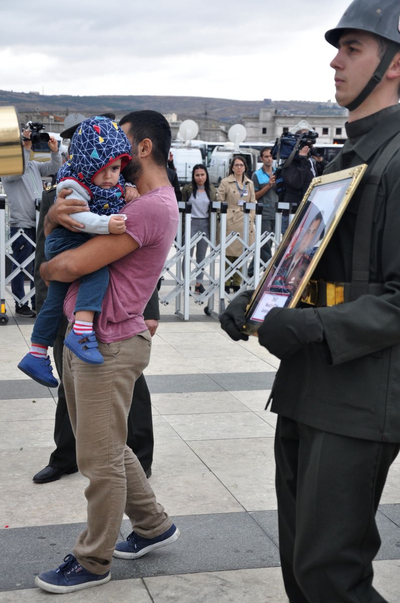 Şırnak şehidi Yüzbaşı Mustafa Erdal dualarla defnedildi