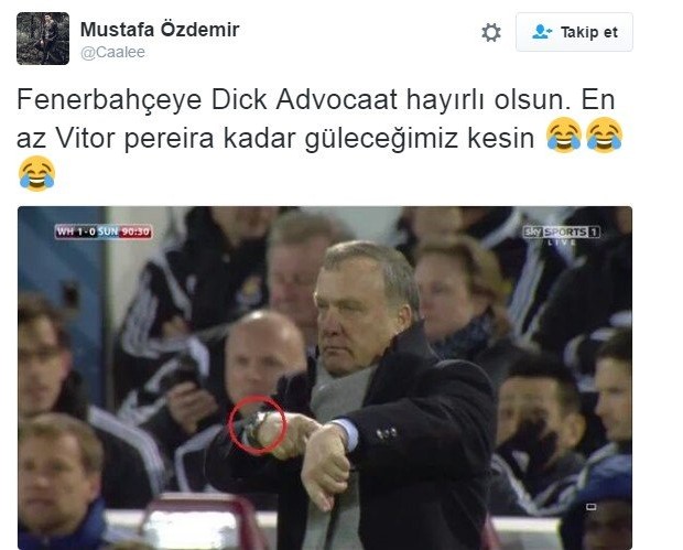 F.Bahçe-Advocaat anlaşması sosyal medyayı salladı
