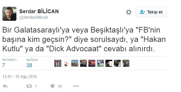 F.Bahçe-Advocaat anlaşması sosyal medyayı salladı