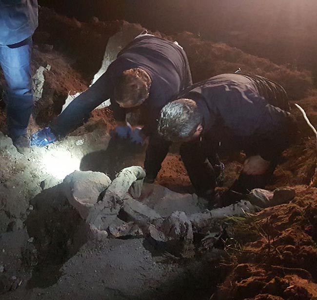 Sevgilisini öldürüp gömdü, cesedin yerini değiştirmek için firar etti