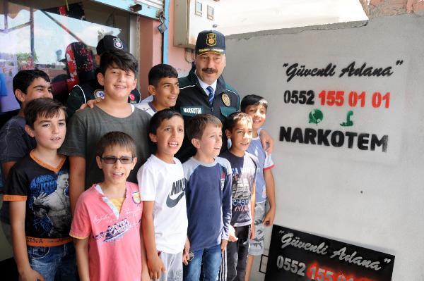 Adana'daki uyuşturucu ile mücadele hattı dün yazıldı, bugün silindi