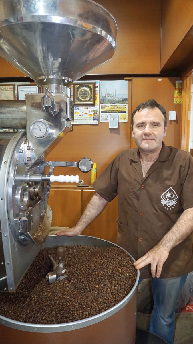 Kahve kokan belde Gümülcine