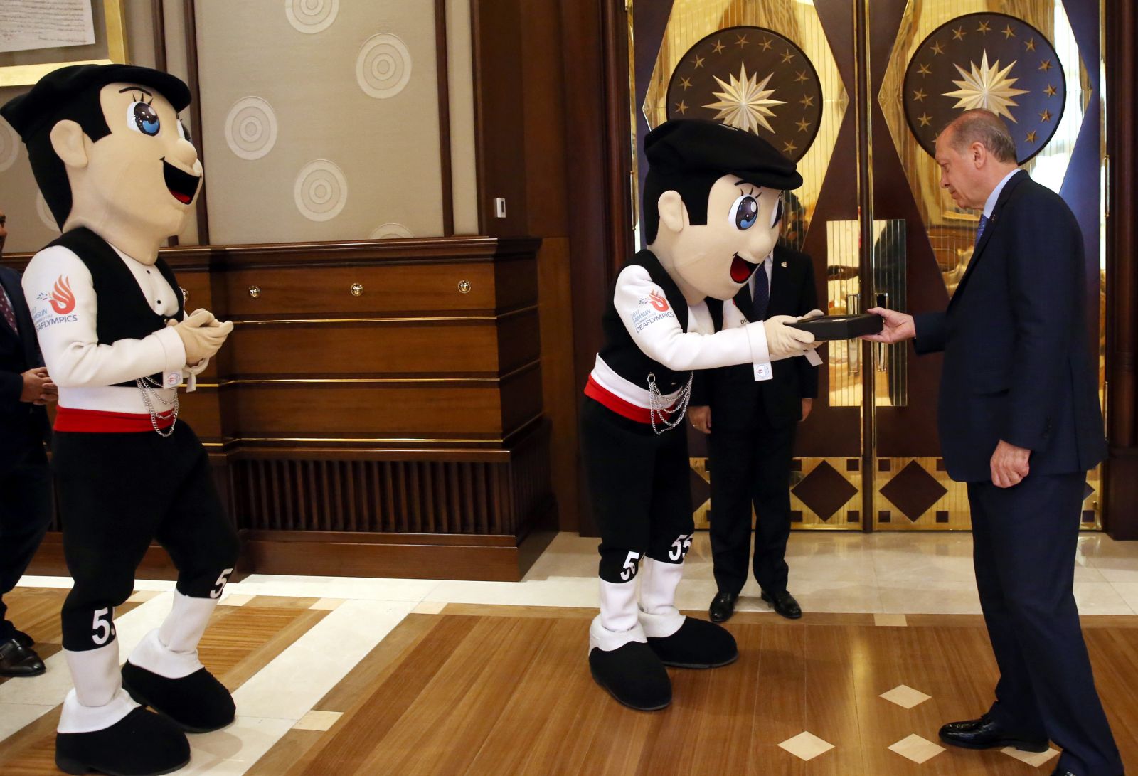 Cumhurbaşkanı Erdoğan'a Çakır'dan sürpriz ziyaret