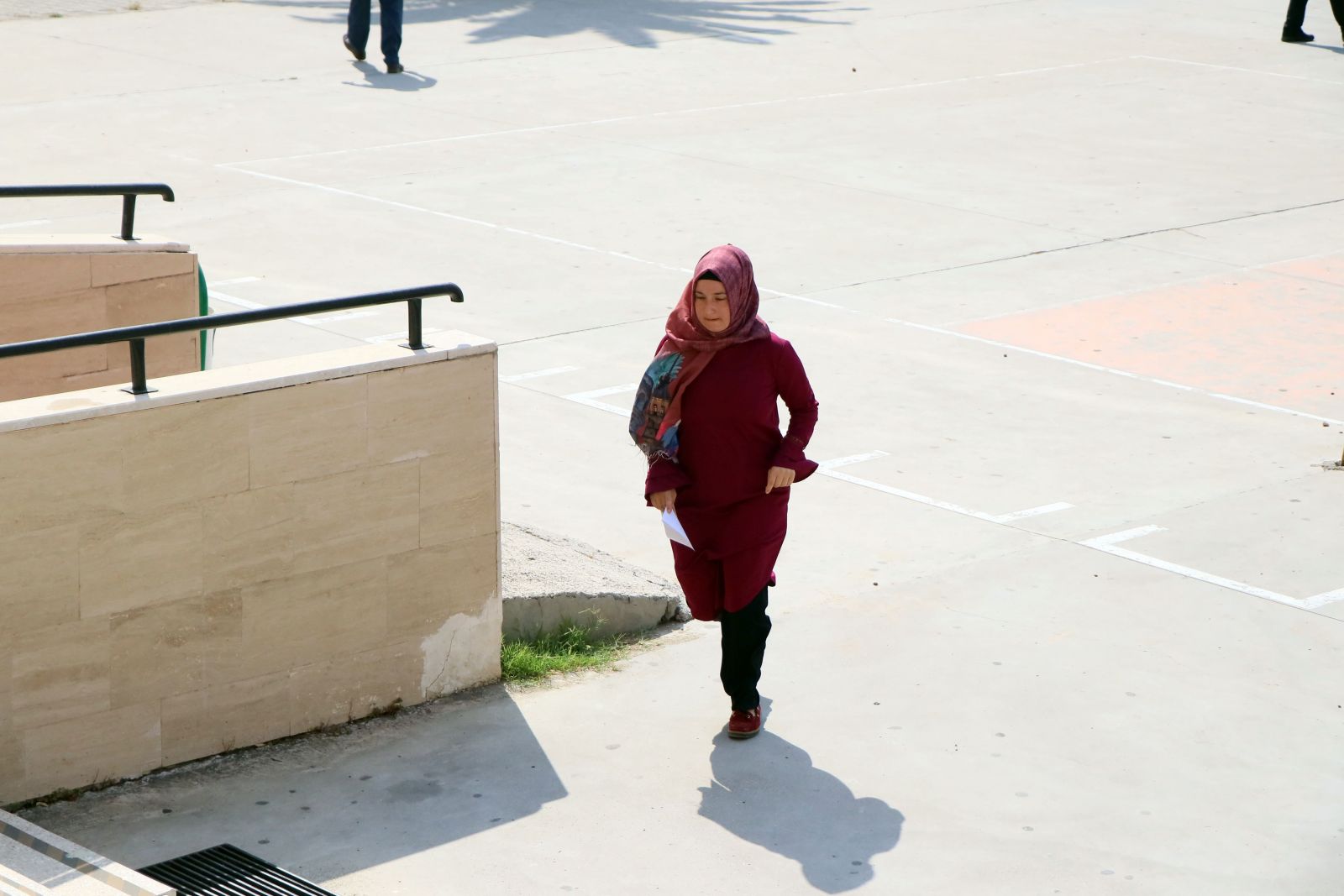 KPSS sınavına yetişebilmek için ter döktüler