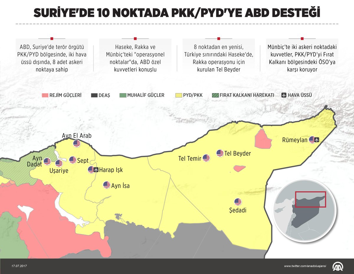 ABD'nin PKK bölgesindeki üsleri ifşa oldu
