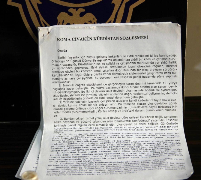 'Özyönetim' ilan etme hazırlanan 3 terörist yakalandı