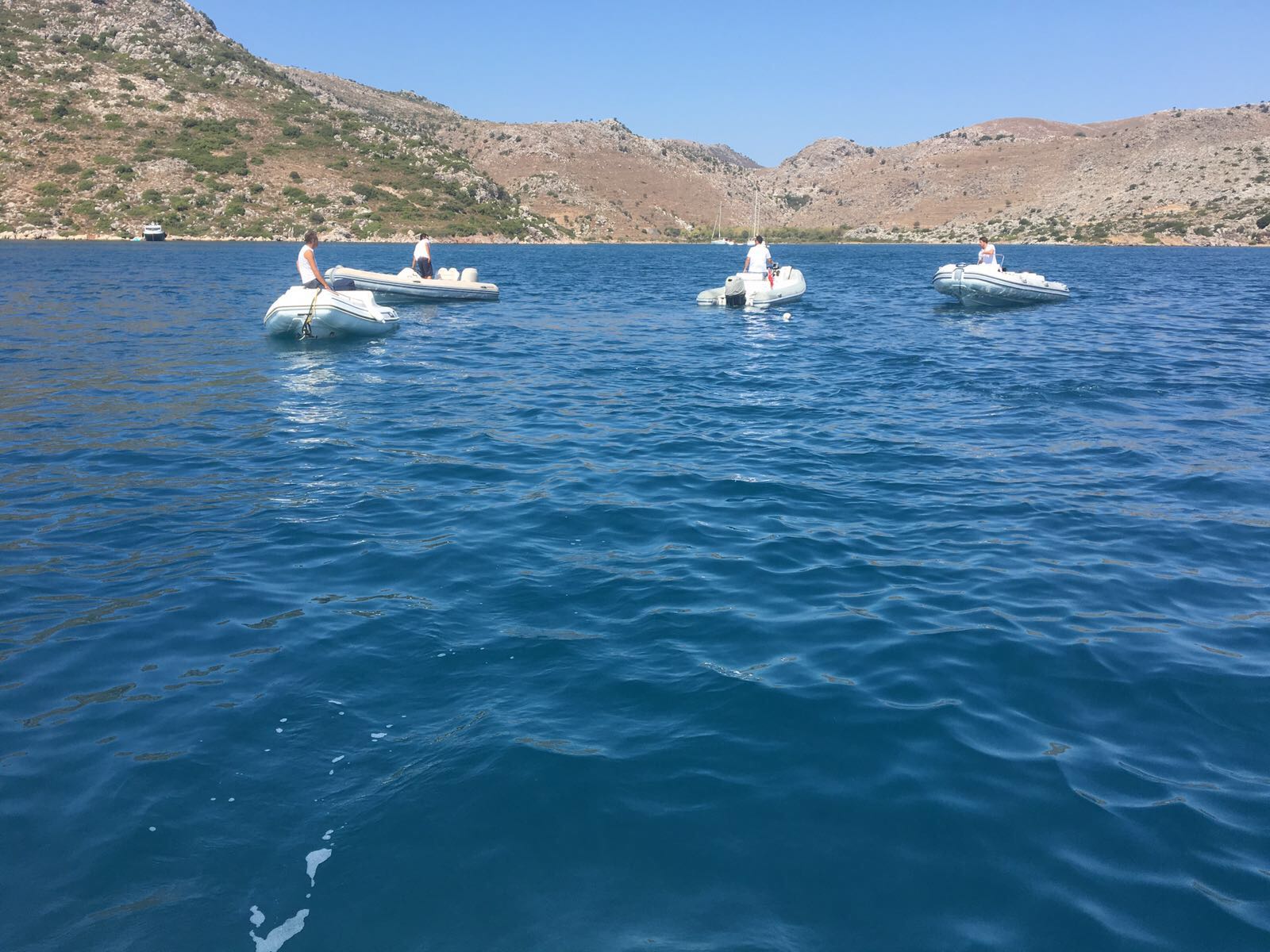 Marmaris'te motoryat battı