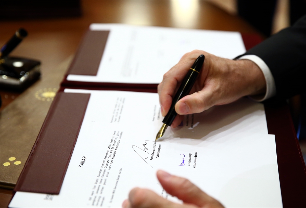 Erdoğan, YAŞ kararlarını imzaladı