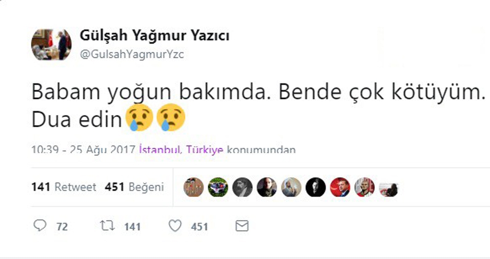 Cumhurbaşkanı Erdoğan’ın resmini çizen Gülşah bu kez üzdü
