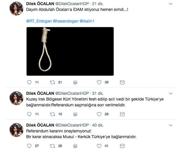 HDP'li Dilek Öcalan'ın hesabı 'hack'lendi!