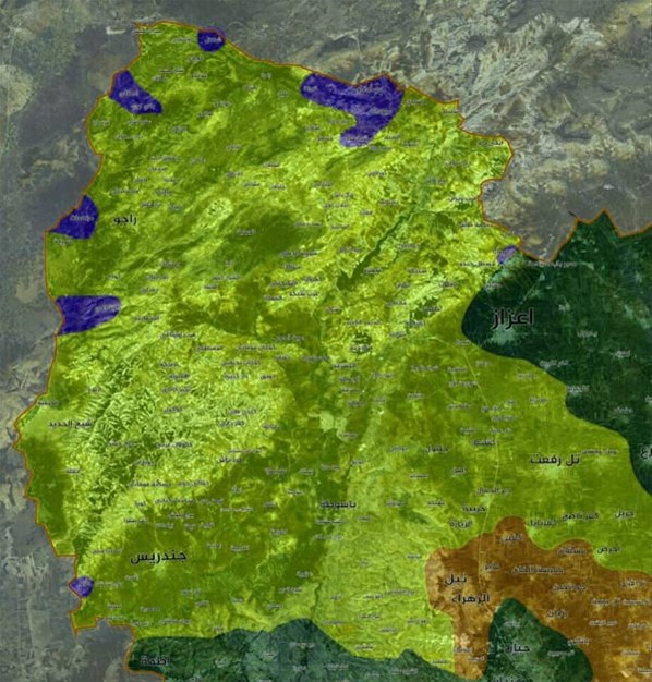 Afrin'de 5. gün (Afrin'de Son Dakika Gelişmeleri)
