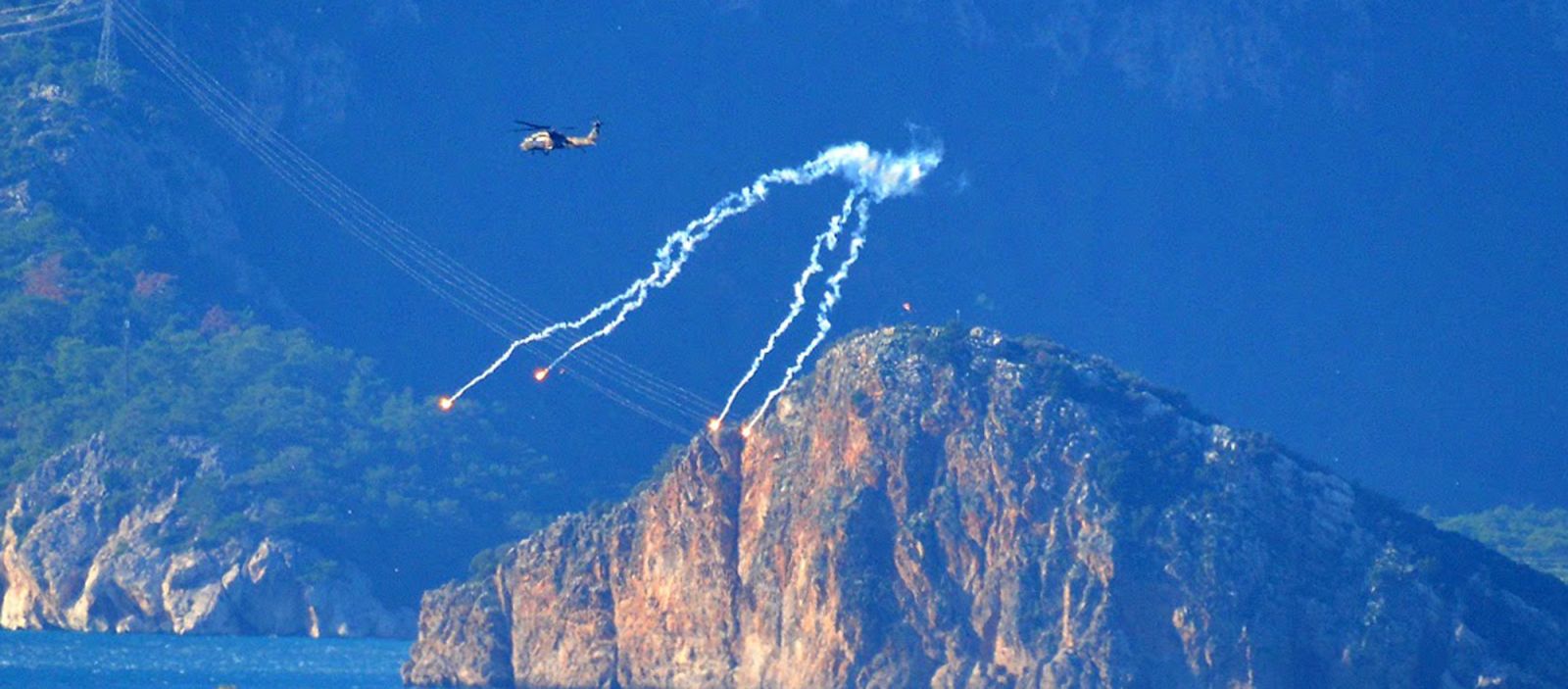 'Elektronik Harp Tatbikatı' böyle görüntülendi