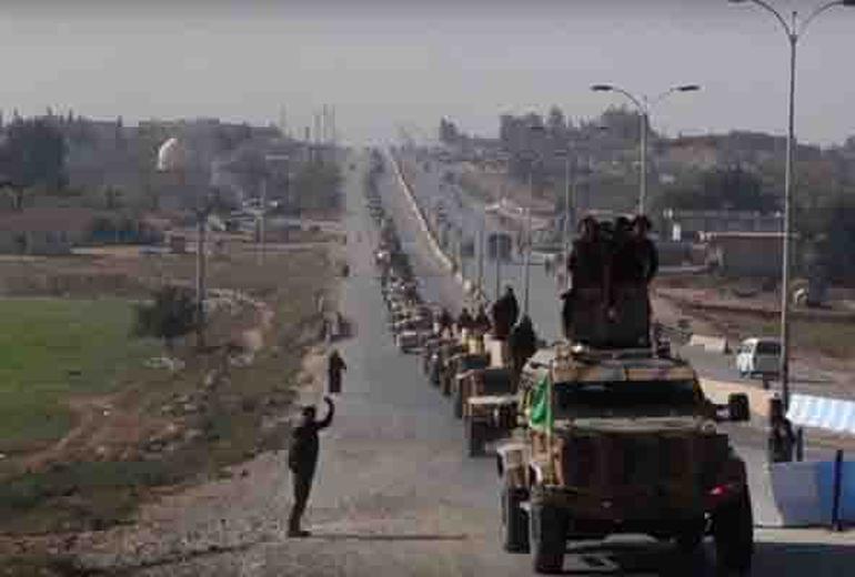 YPG, ABD'nin verdiği silahlarla 'şov' yaptı