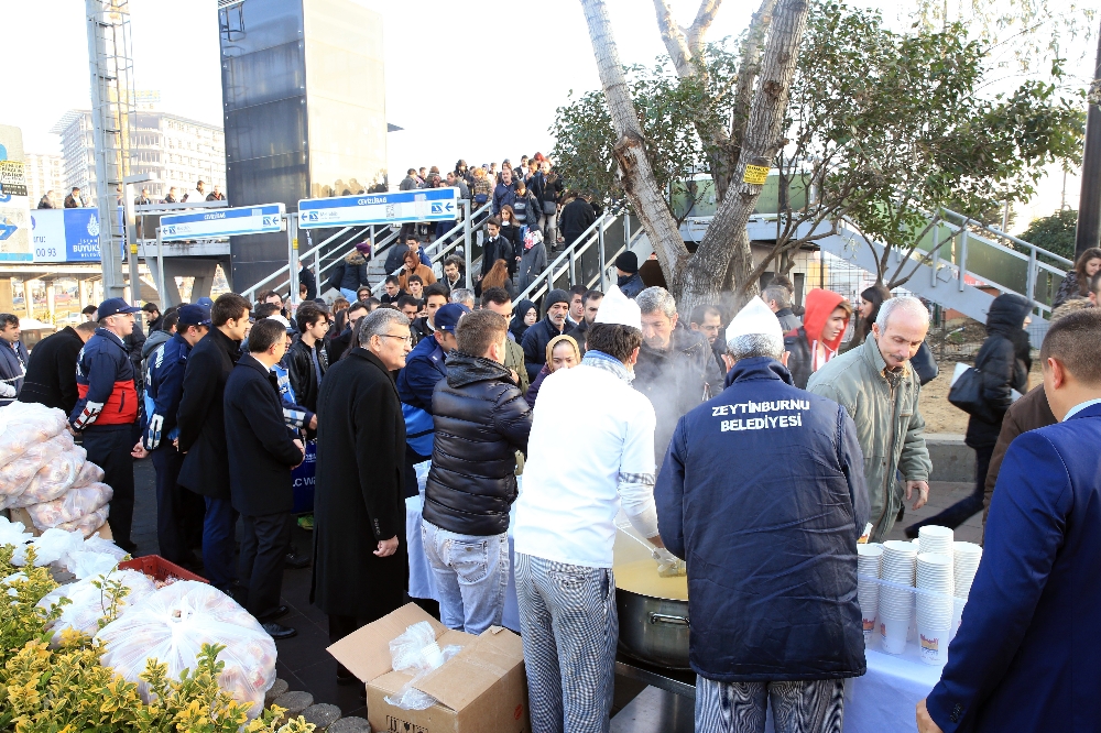 Cevizlibağ'da çorba dağıtılacak