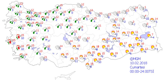 Meteoroloji İstanbul için son dakika yağmur uyarısı yaptı (10 Şubat hava durumu)