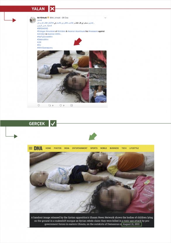 PKK destekçilerinin sosyal medya yalanları
