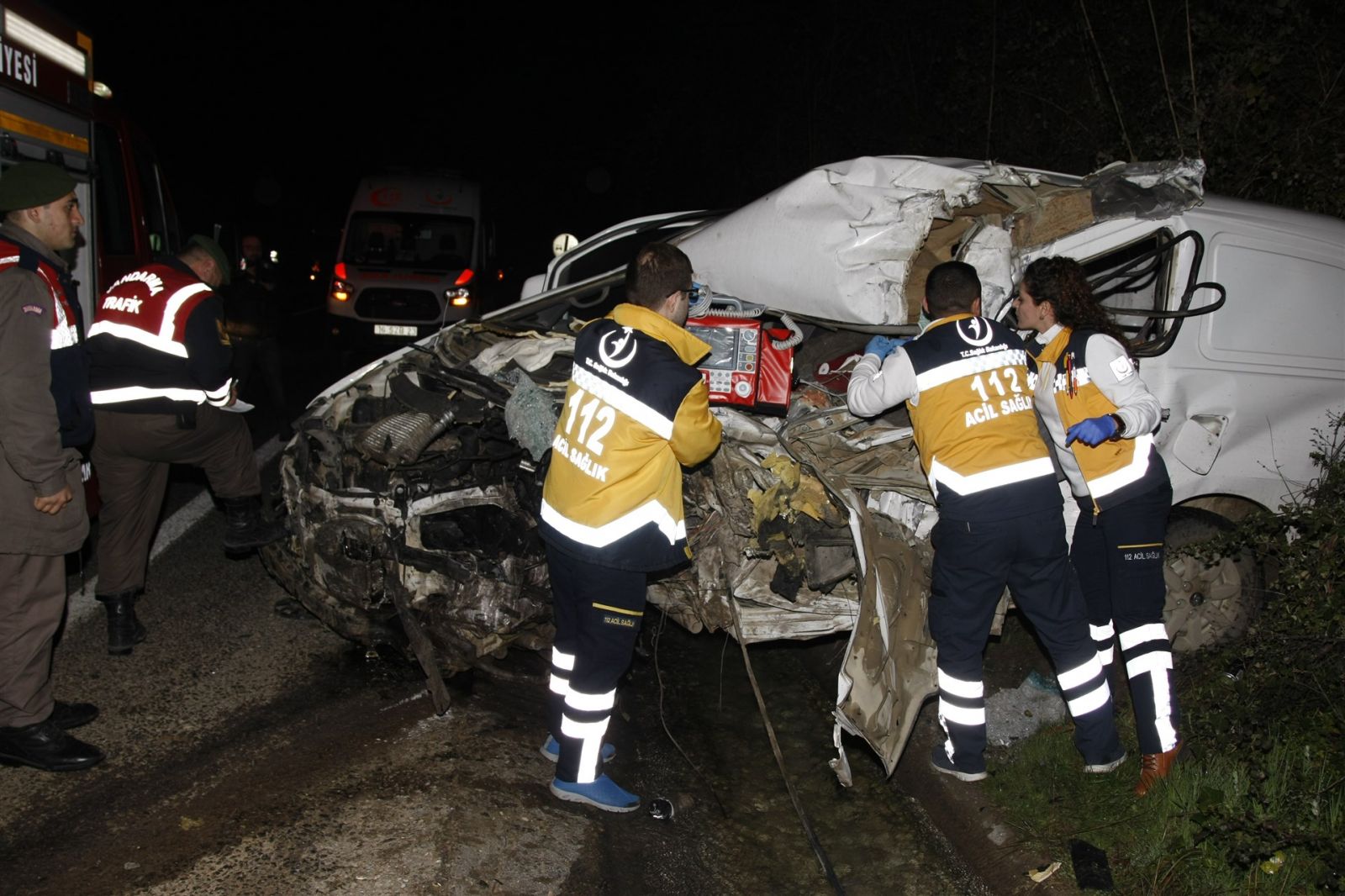 Bursa'da feci kaza: 1 ölü 1 yaralı