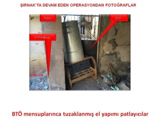 Teröristler, akla gelmeyecek yerlere el yapımı patlayıcı yerleştiriyor