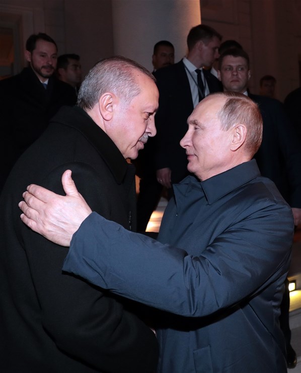 Putin, Erdoğan'ı böyle uğurladı